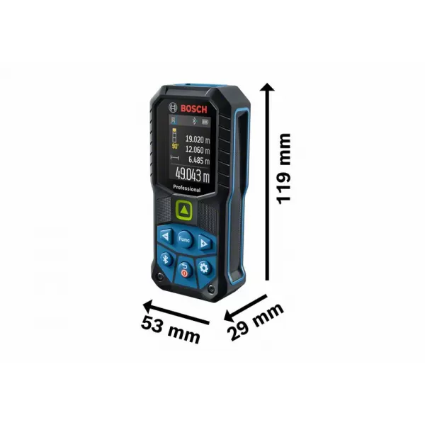 Laserový měřič vzdálenosti Bosch GLM 50-27 CG Professional 0601072U00