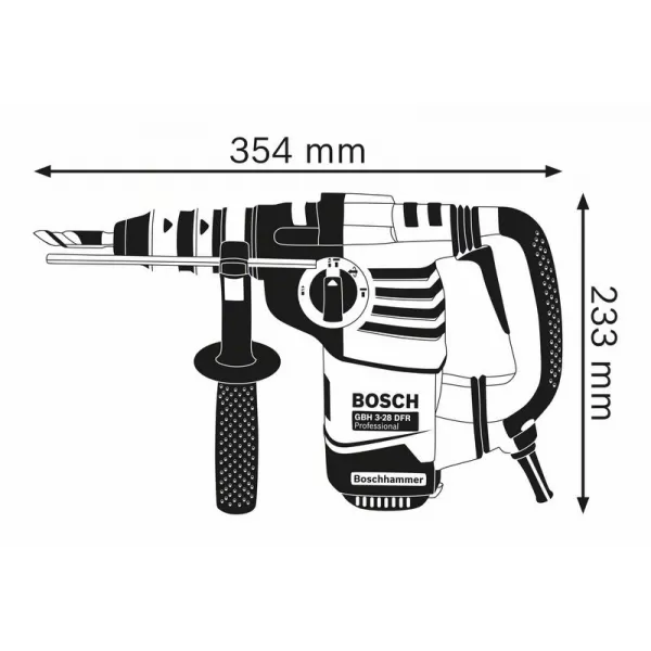 Vrtací kladivo Bosch GBH 3-28 DRE Professional 061123A000