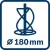 Míchadlo Bosch GRW 18-2 E Professional 06011A8000