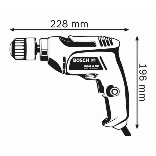 Vrtačka Bosch GBM 6 RE Professional 0601472600