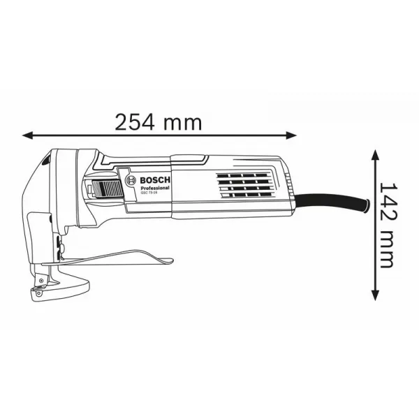 Nůžky na plech Bosch GSC 75-16 Professional 0601500500