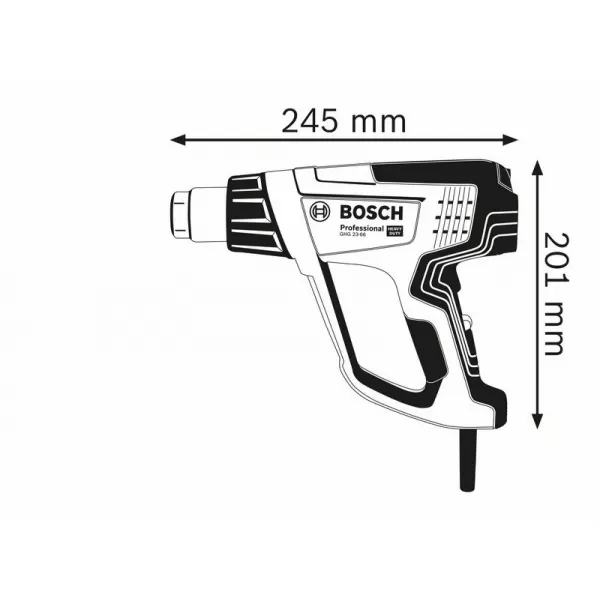 Horkovzdušná pistole Bosch GHG 23-66 Professional 06012A6300