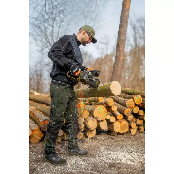 Aku řetězová pila Narex CPR 350 CAMOUFLAGE 2x20V(4Ah)