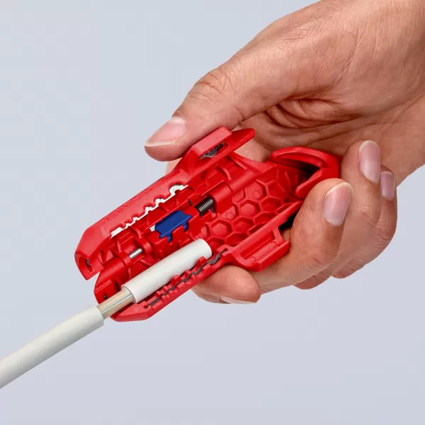 Univerzální odizolovací nástroj pro leváky 135 mm Knipex ErgoStrip®