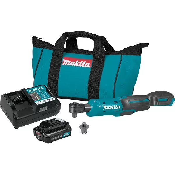 Aku ráčnový utahovák Makita WR100DSA Li-ion CXT 12V/2,0 Ah