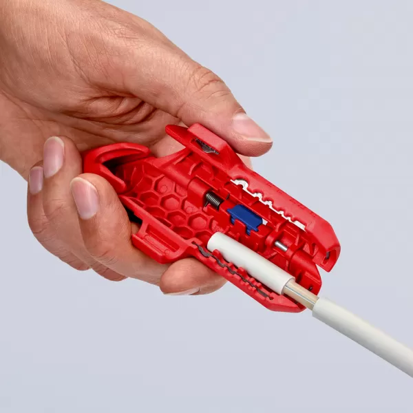 Univerzální odizolovací nástroj pro leváky 135 mm Knipex ErgoStrip®