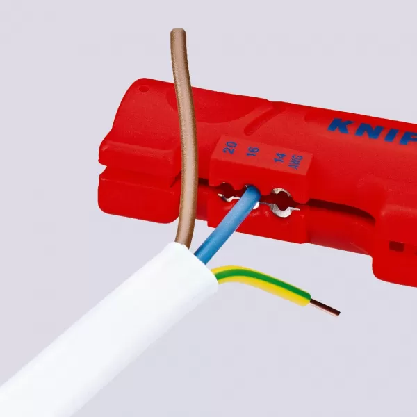 Odizolovací nástroj pro kabely plochého a kruhového průřezu 125 mm Knipex