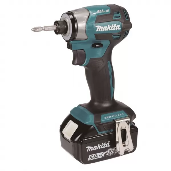 Aku rázový utahovák Makita DTD173RTJ, 1/4"Li -ion 18V/5,0Ah, Makpac