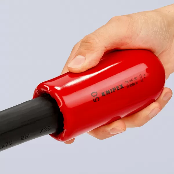Nasazovací izolační čepička krytka Knipex, kuželová 135 mm