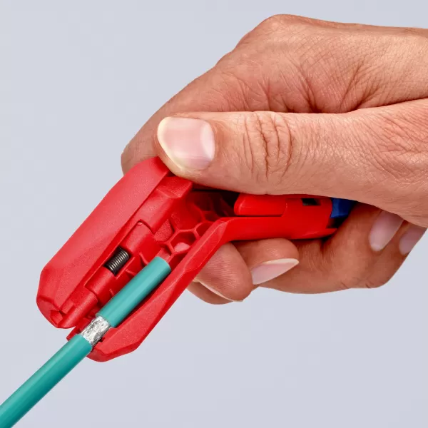 Univerzální odizolovací nástroj pro leváky 135 mm Knipex ErgoStrip®