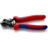 Nůžky na dratěná lanka Knipex pro vysokopevnostní drátěná lana brunýrované, s vícesložkovými návleky 160 mm