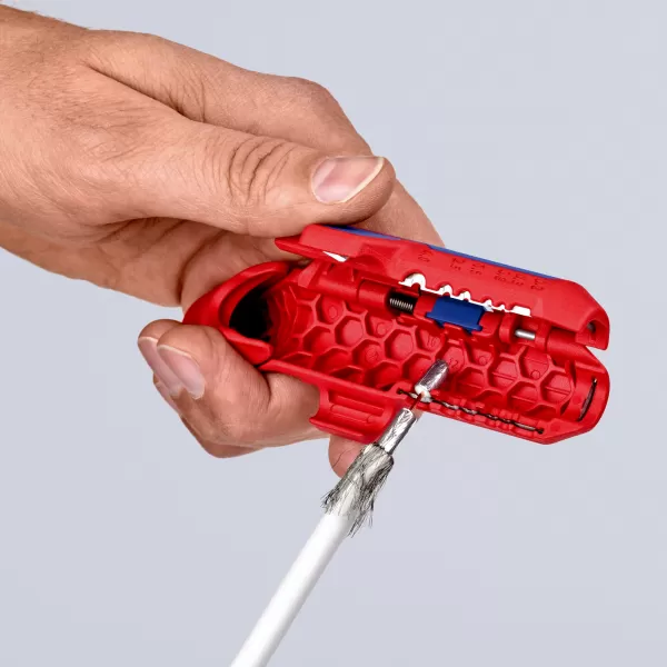 Univerzální odizolovací nástroj pro leváky 135 mm Knipex ErgoStrip®