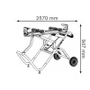 Stůl Bosch GTA 2500 W Professional 0601B12100
