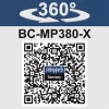Aku sekačka Scheppach BC-MP380-X-SET XL2 - 2x 20 V IXES 4v1 s bezuhlíkovým motorem + 2x 4Ah baterie + nabíječ