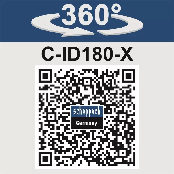 Aku rázový utahovák C-ID180-X - 20V IXES (bez baterie a nabíječky) Scheppach