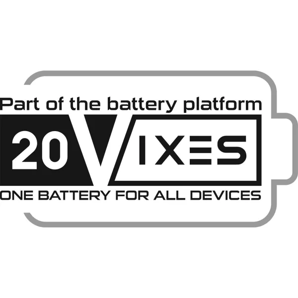 Aku úhlová bruska C-AG125-X - 20V IXES (bez baterie a nabíječky) Scheppach