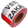 Páska výstražná 8cm/250m s potiském ZÁKAZ VSTUPU