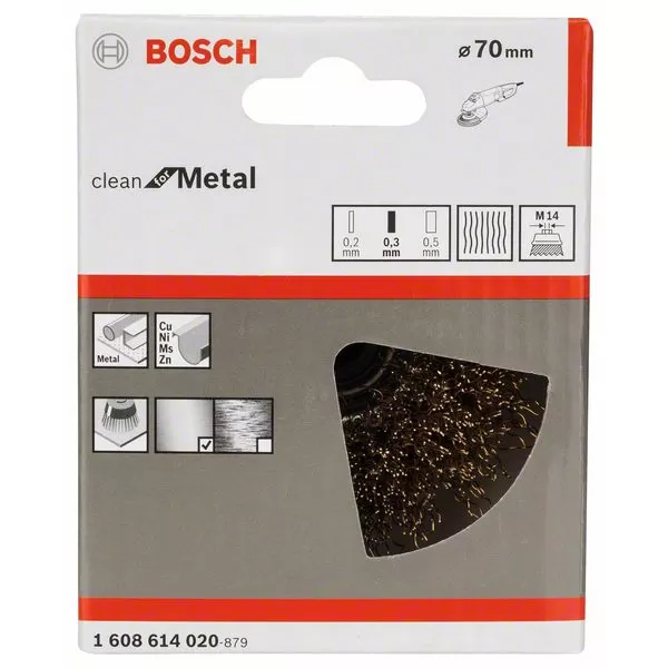 Kartáč hrncový Bosch mosazný