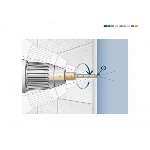 Diamantový vrták pro vrtání za sucha Easy Dry Best for Ceramic Bosch