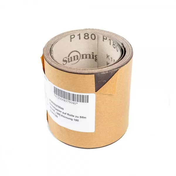 Brusný papír 5 m, P180 Holzmann SLWK180