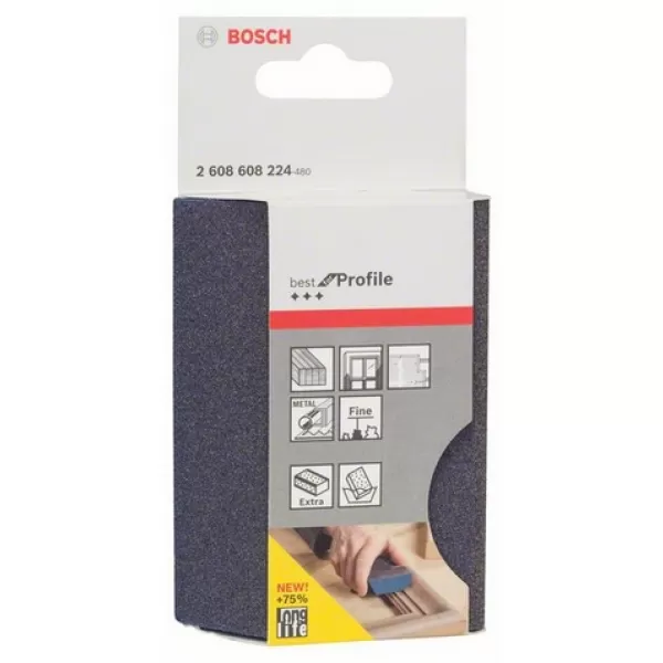Brusná houba čistící Bosch, Best for Flat and Edge