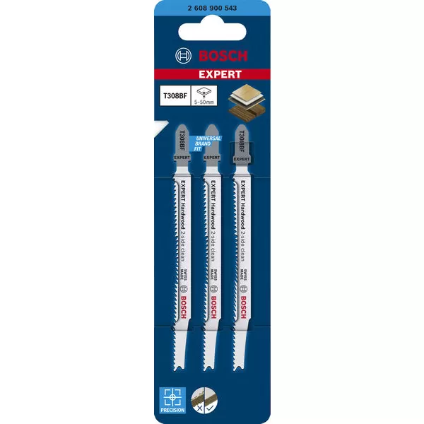 Pilový plátek pro kmitací pily T 308 BP Precision for Wood, Bosch