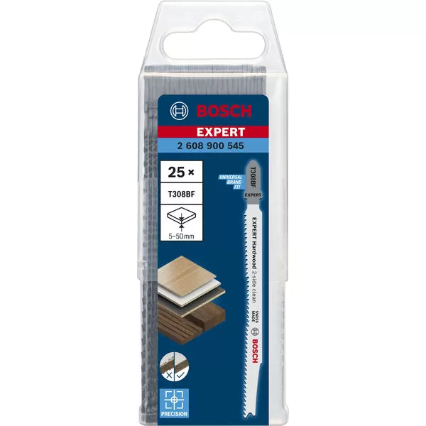 Pilový plátek pro kmitací pily T 308 BP Precision for Wood, Bosch