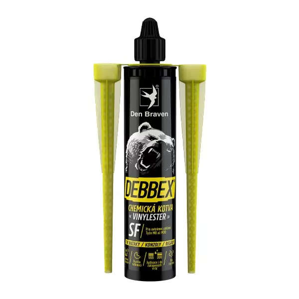 Chemická kotva VINYLESTER SF 300 ml kartuše Debbex