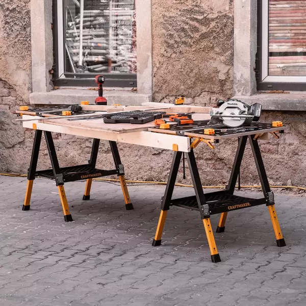 Skládací pracovní stůl a koza CRAFTMAKER FoldStation S20