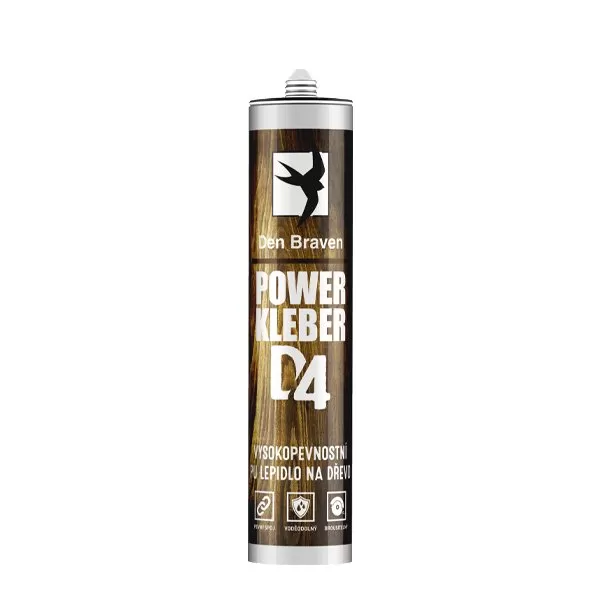 POWER KLEBER D4 300 ml kartuše krémová Debbex