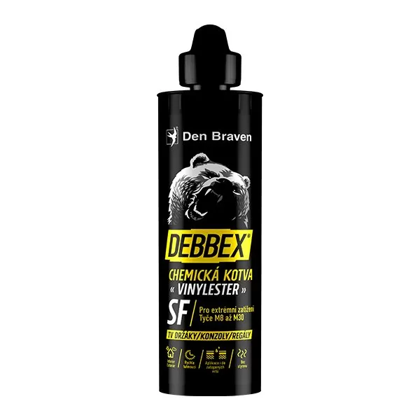 Chemická kotva VINYLESTER SF 410 ml kartuše Debbex