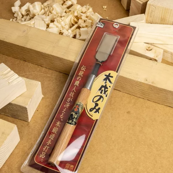 Japonské obouruční dláto pro dokončovací práce - 30 mm