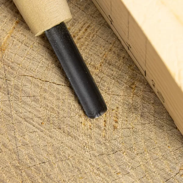 Japonské řezbářské mini-dláto SENKICHI s U čepelí - 6 mm
