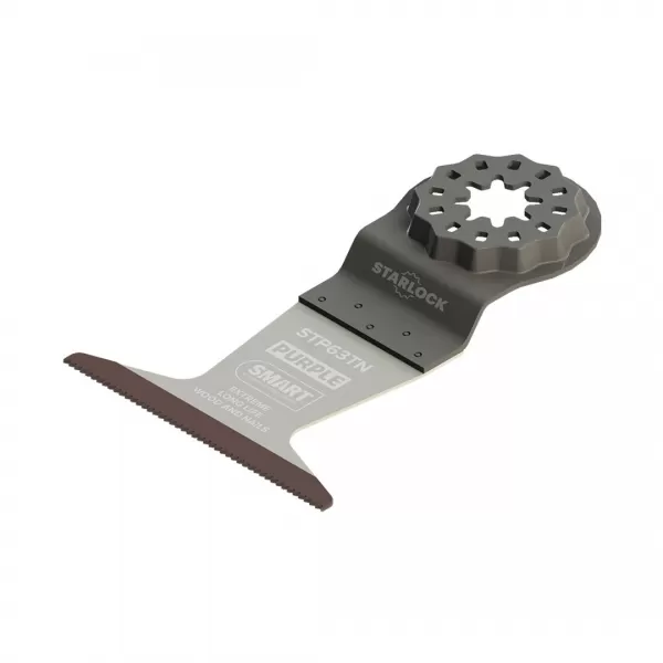 Ponorný pilový list SMART ULTIMATE STARLOCK s titanovou čepelí na dřevo a neželezný kov, 63 mm - 1 k