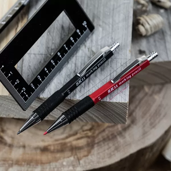 Mechanická tesařská tužka SK11 –⁠ červená 2 mm