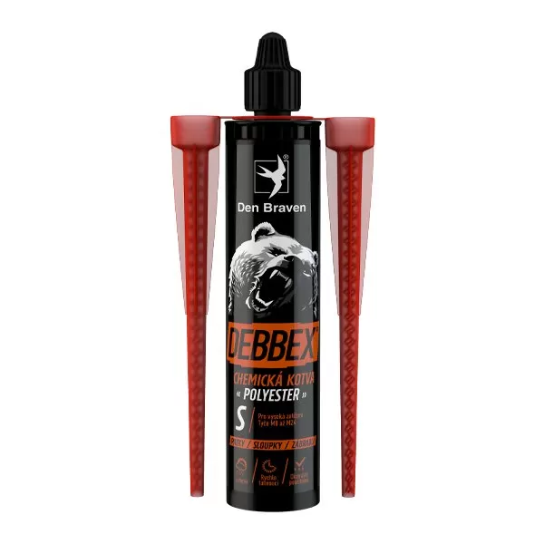 Chemická kotva POLYESTER S 300 ml kartuše Debbex