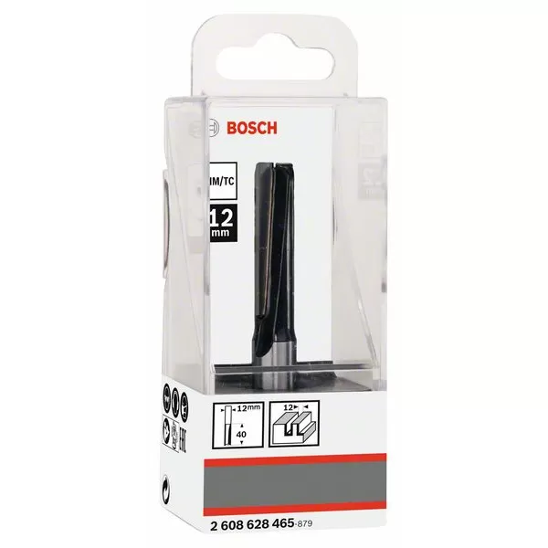 Drážkovací fréza s přesahem, dvoubřitá, tvrdokovová, Bosch