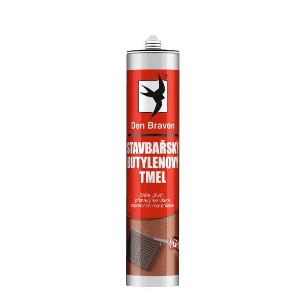 Stavbařský butylenový tmel 310 ml kartuše bílá Debbex