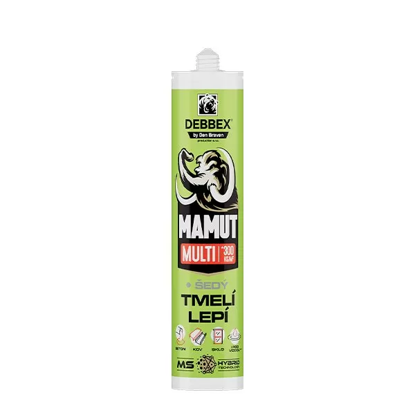 MAMUT GLUE Multi 290 ml kartuše šedá Debbex