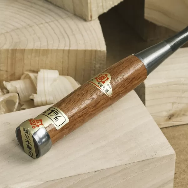 Japonské řezbářské dláto MIKISYO s U čepelí - 21 mm
