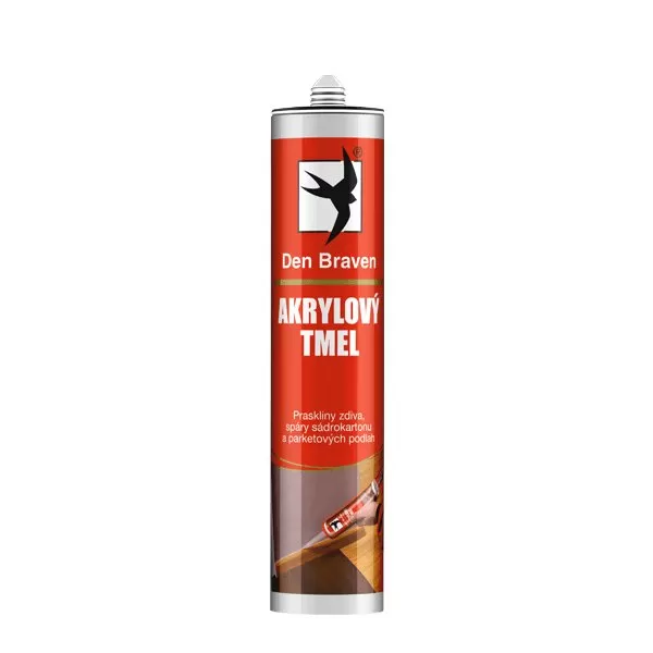 Akrylový tmel 280 ml kartuše černá Debbex