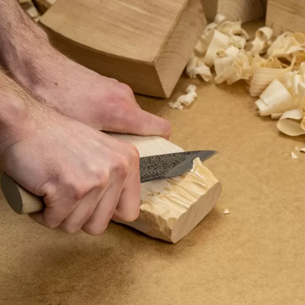 Japonský řezbářský nůž UMEBACHI RYUMA Yokote Kogatana - 120 mm
