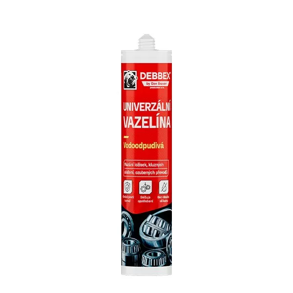 Univerzální vazelína 280 ml kartuše žlutá Debbex