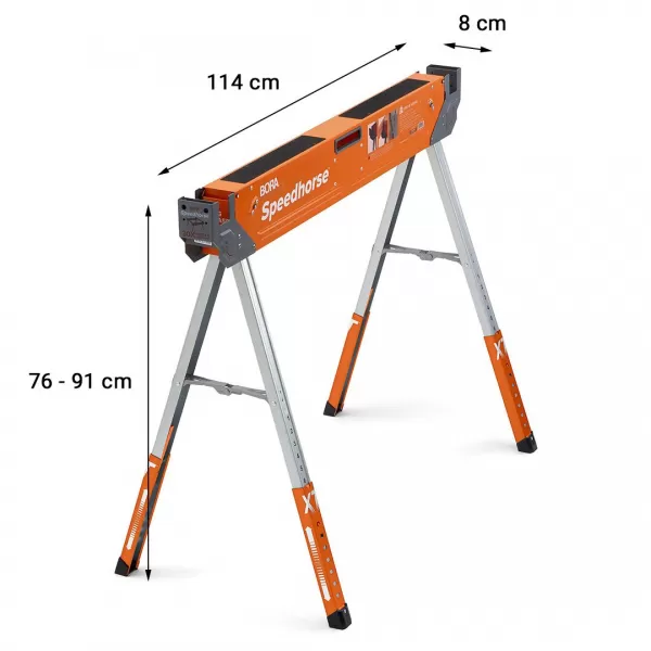 Skládací pracovní koza BORA PM-4550 Speedhorse XT - 1 pár