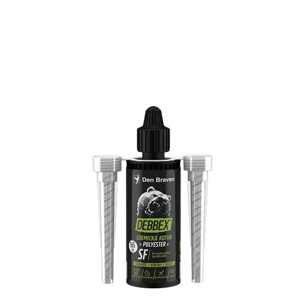 Chemická kotva bez styrenu POLYESTER SF 165 ml kartuše Debbex