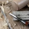 Japonské kulaté řezbářské dláto YOSHIHIRO Uchimaru Nomi - 9 mm