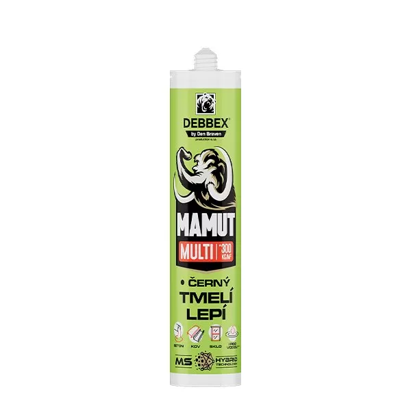 MAMUT GLUE Multi 290 ml kartuše černá Debbex