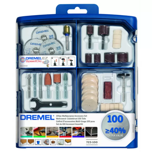 Sada příslušenství Dremel® 723 / 100ks / EZ SpeedClic
