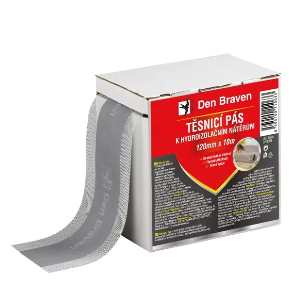 Těsnicí pás Profi 120 mm, délka 10 m šedá Debbex