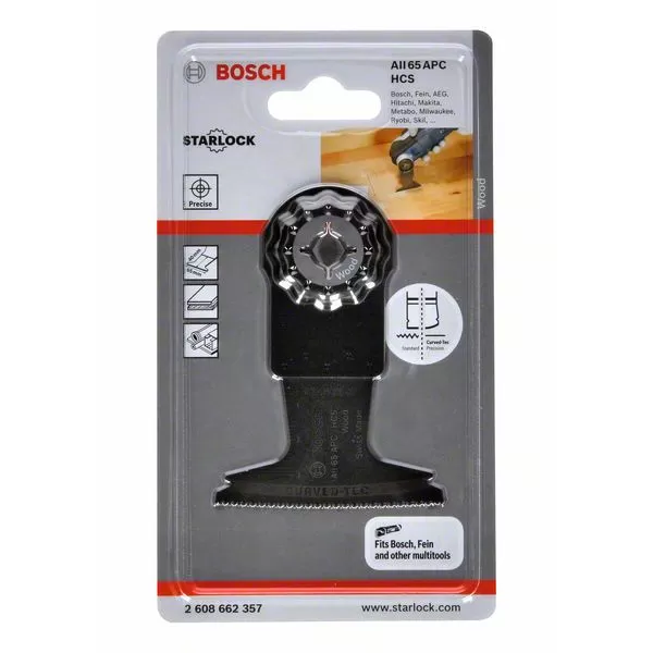 Ponorný pilový list Bosch, BIM AIZ 65 BB Wood and Nails